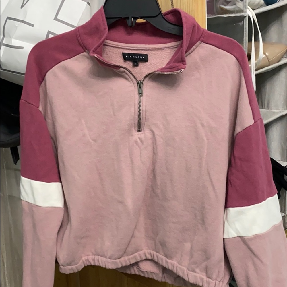 Half zip up